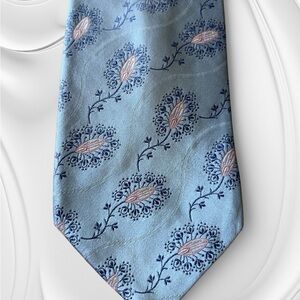 Ted Baker Light Blue Floral Men's Tie